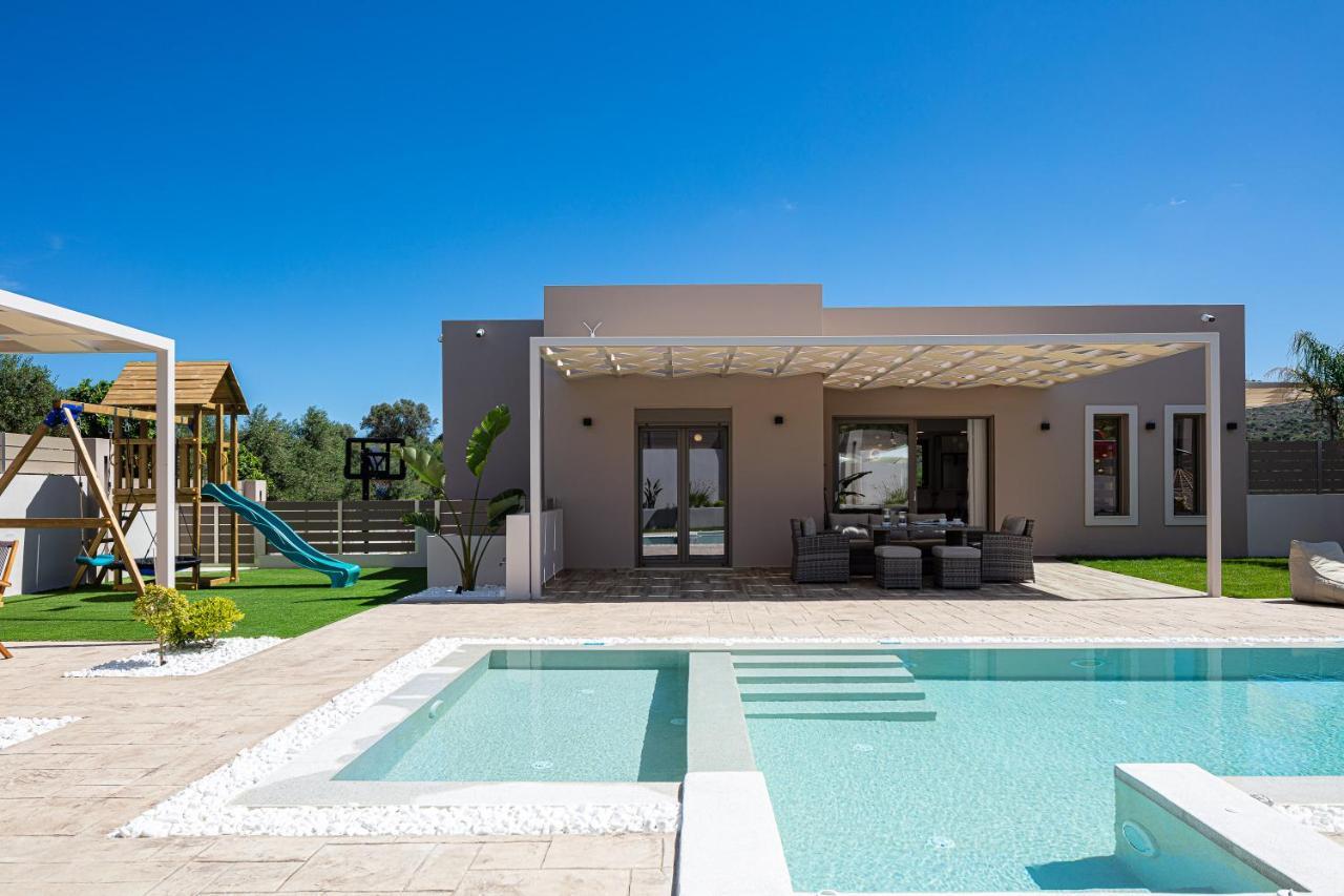 Perama  Koin Villa Sunset, With Heated Pool & Whirlpool, By Thinkvilla מראה חיצוני תמונה